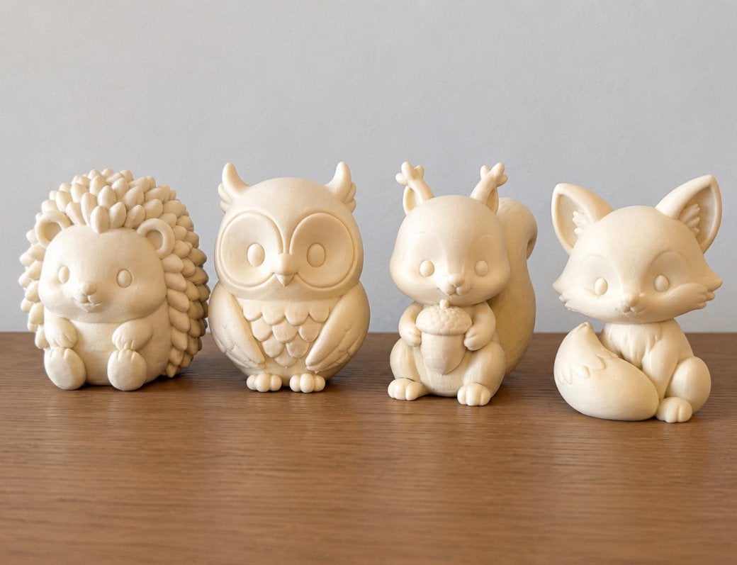 Animaux de la forêt, Enlèvement ou Envoi, Neuf, Beige, Plastique