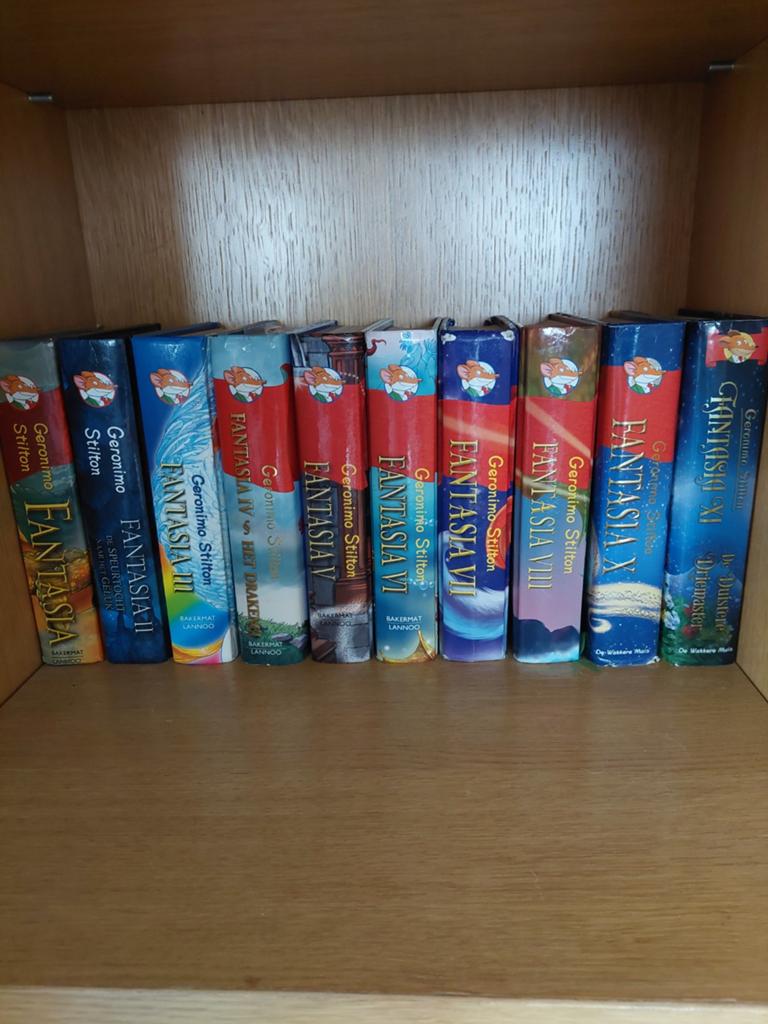 Fantasia.  Geronimo Stilton, Boeken, Ophalen