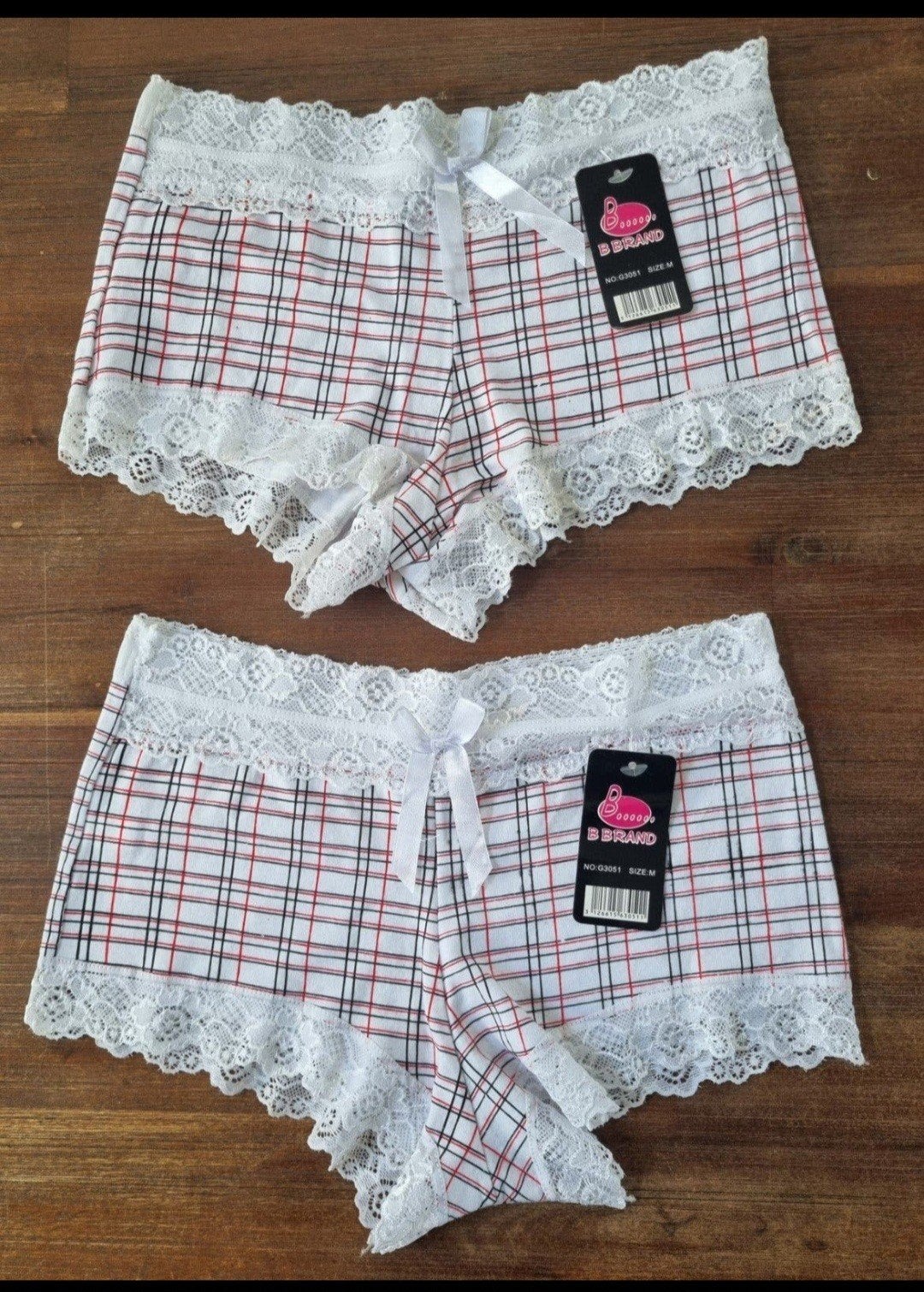 B.BRAND Lot de 2 nouveaux slips pour femmes, taille M, adapt, B.Brand, Enlèvement ou Envoi, Blanc, Slip