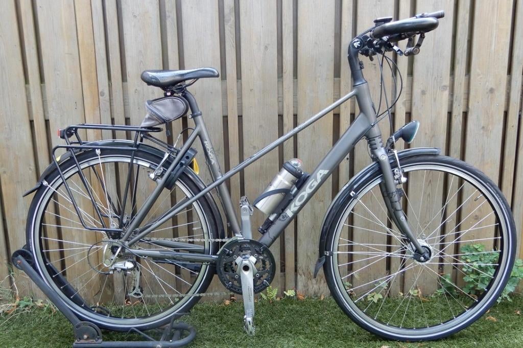 Koga Traveller 56 Cm LX Vakantiefiets/Trekkingfiets ZGAN!!, Fietsen en Brommers, Fietsen | Dames | Damesfietsen, Zo goed als nieuw