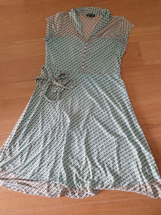 Kleedje King Louie Large, Kleding | Dames, Maat 42/44 (L), Ophalen of Verzenden, Zo goed als nieuw, Knielengte