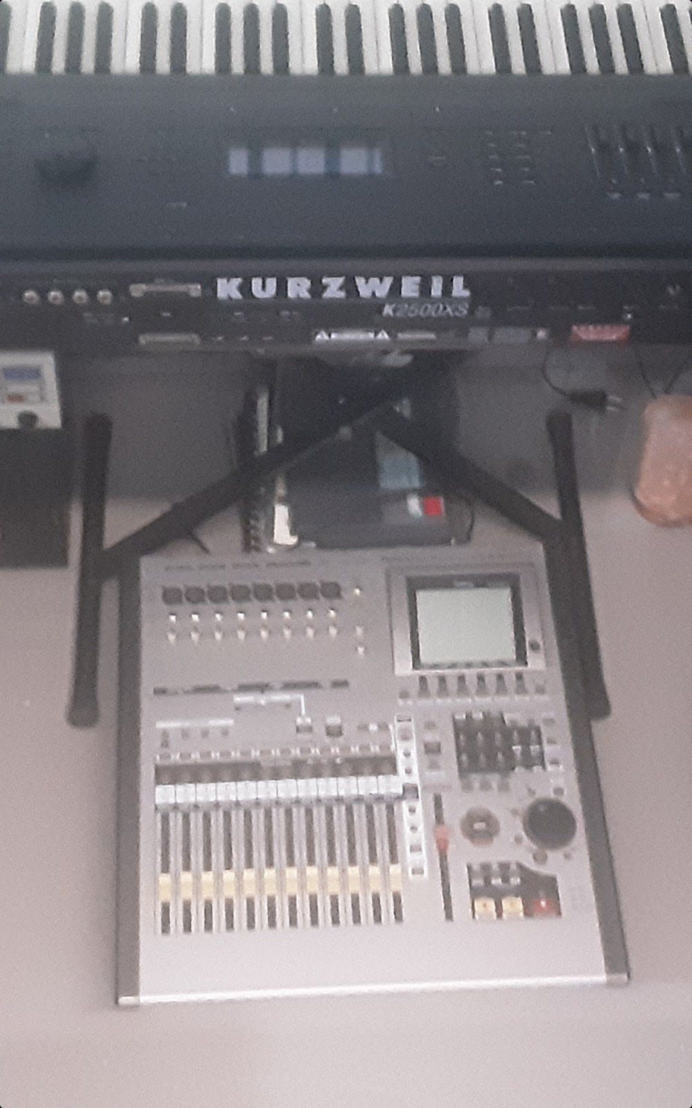 Roland VS2400CD, Ophalen