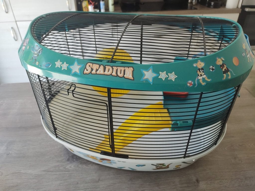Hamsterkooi stadium, Moins de 60 cm, Cage, Utilisé, Hamster
