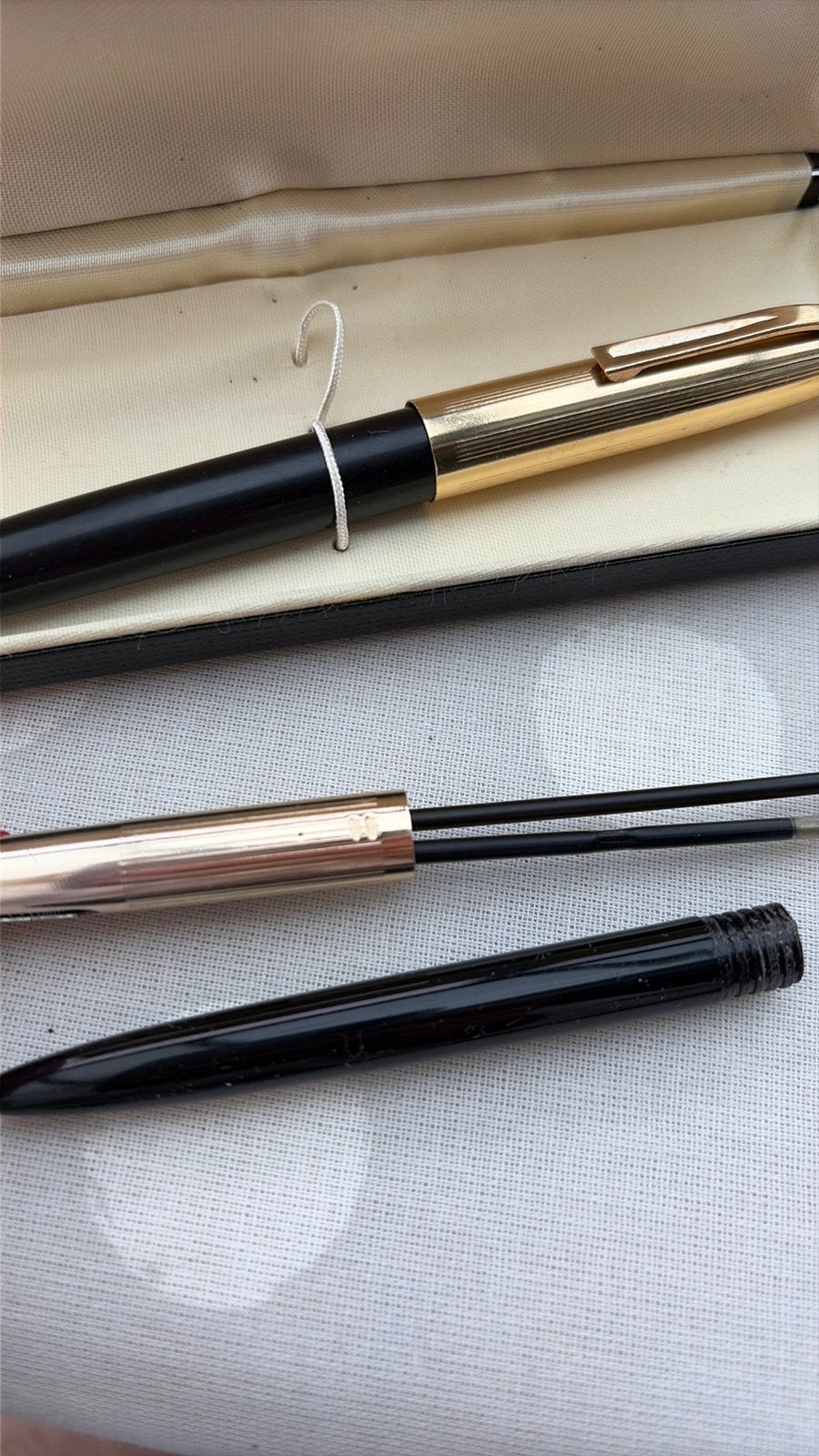 Ensemble stylo plume et bille., Collections, Enlèvement, Utilisé, Ensemble de stylos