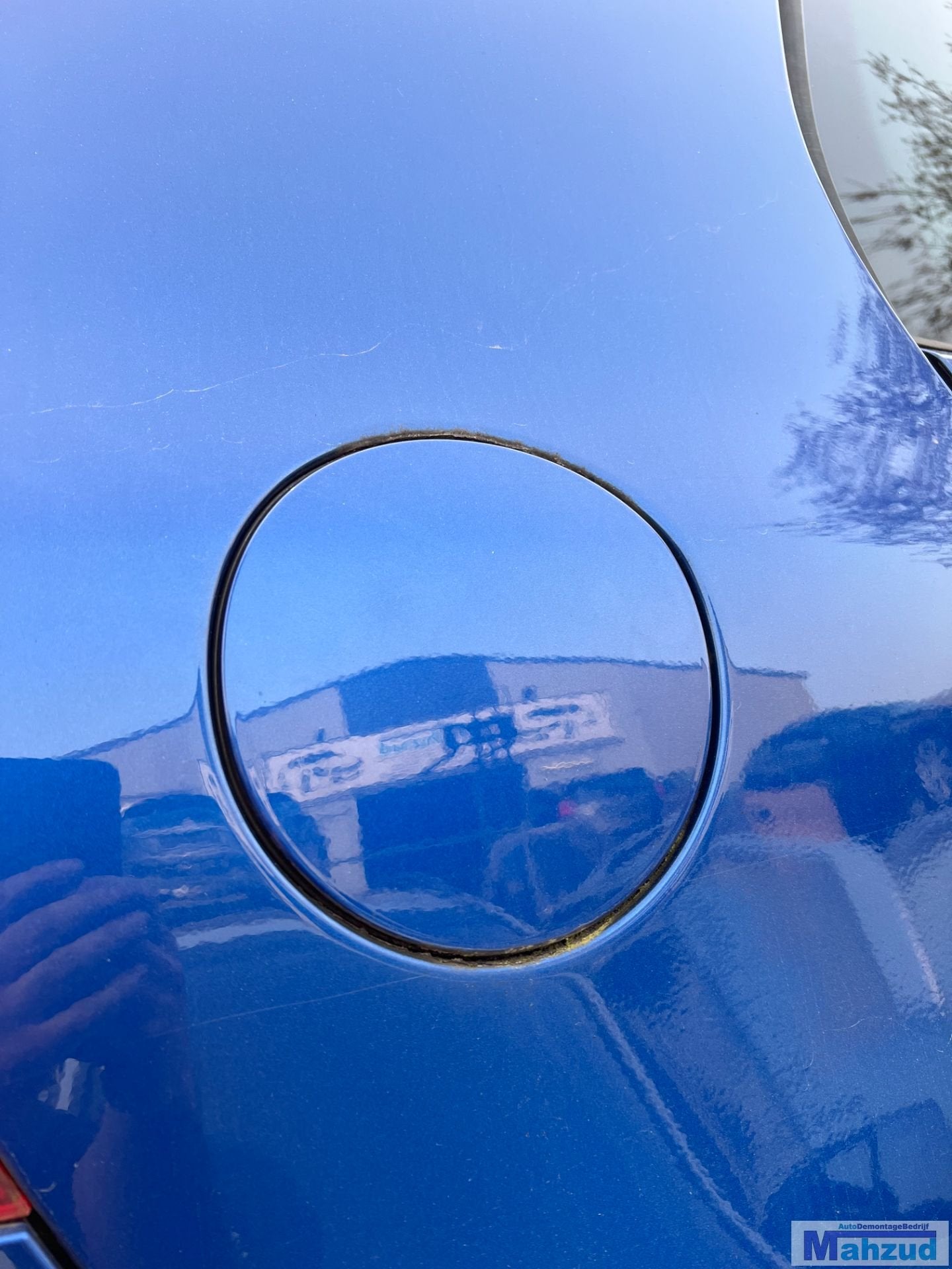 VW GOLF 5 BLAUW LC5J tankklep 2004-2009, Auto-onderdelen, Gebruikt, Volkswagen, Volkswagen AG, Vw@volkswagen.de