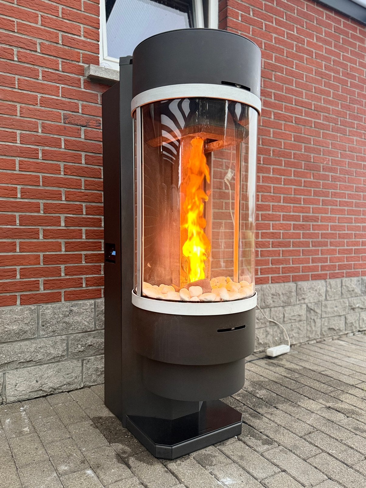 Pelletkachel thermorossi bellavista 10kw GRATIS LEVERENG, Huis en Inrichting, Kachels, Ophalen, Zo goed als nieuw, Pelletkachel