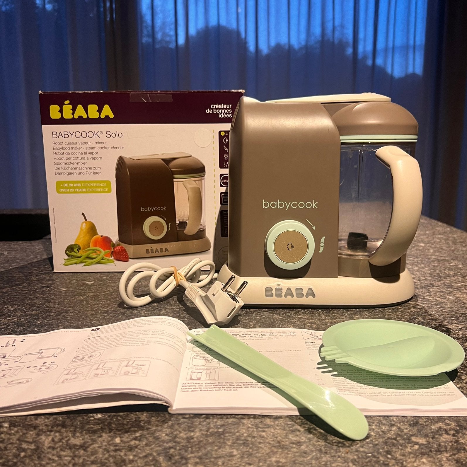BÉABA Babycook Solo – compleet & werkend, Maison & Meubles, Autres types, Enlèvement ou Envoi, Comme neuf