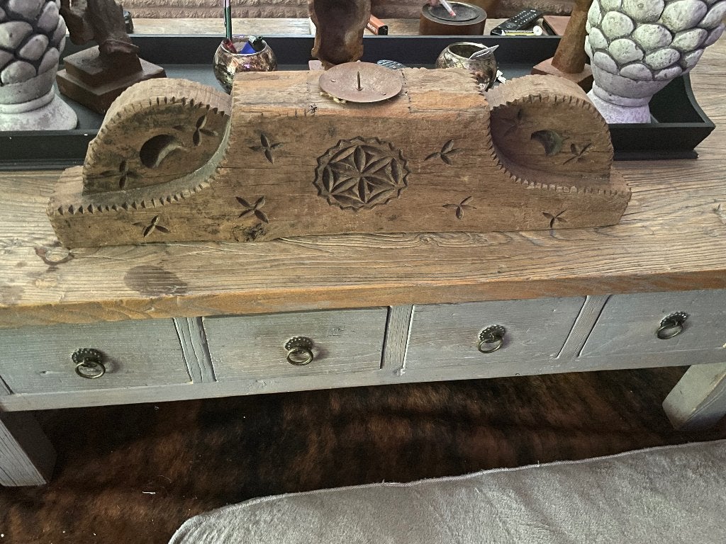 Schouwornament, Ophalen