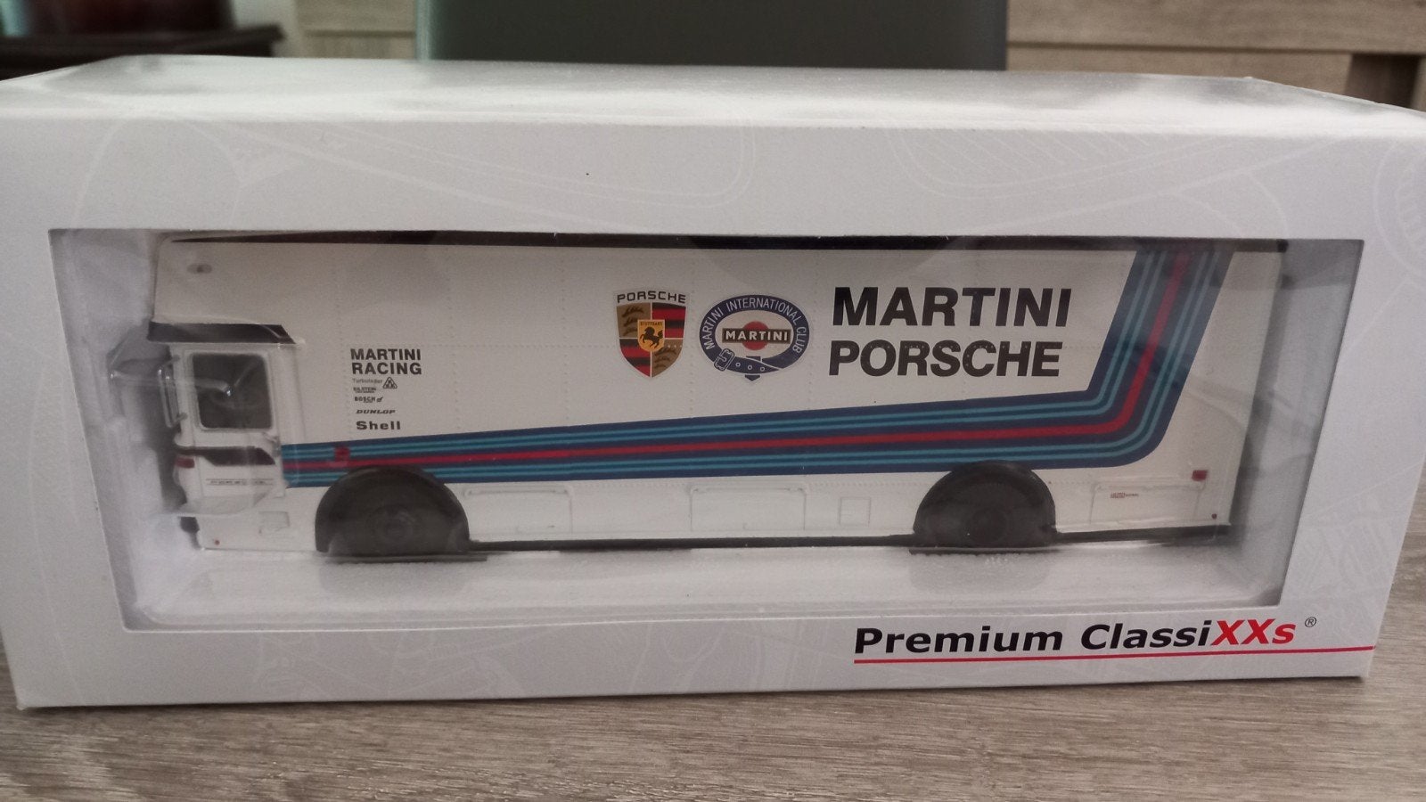Premium ClassiXXs Martini Benz 0317 Porsche Transporter, Enlèvement