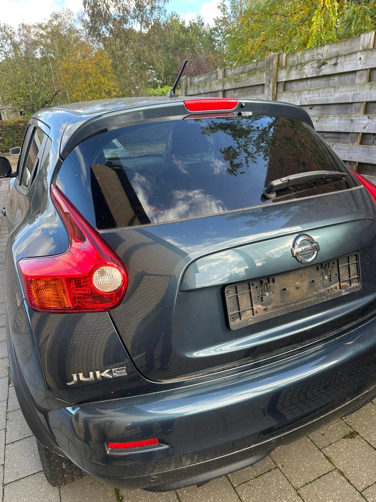 Nissan juke 1.6 benzine, Voorwielaandrijving, Euro 5, Stof, Zwart