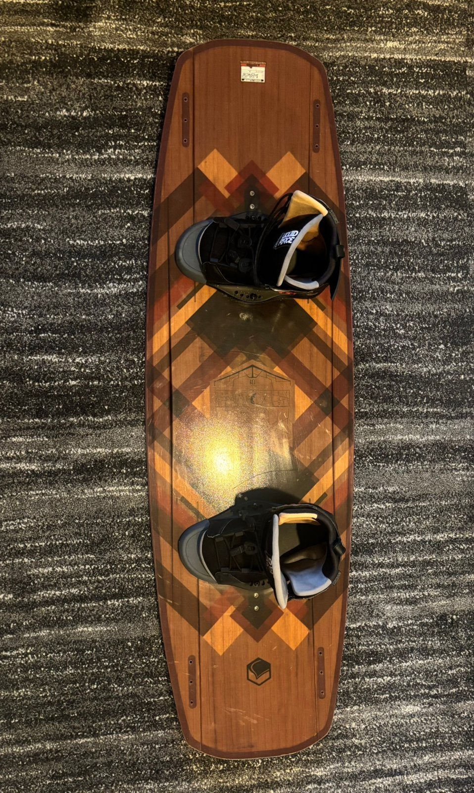 Wakeboard liquid force en laarzen ook, Watersport en Boten, Ophalen, Zo goed als nieuw