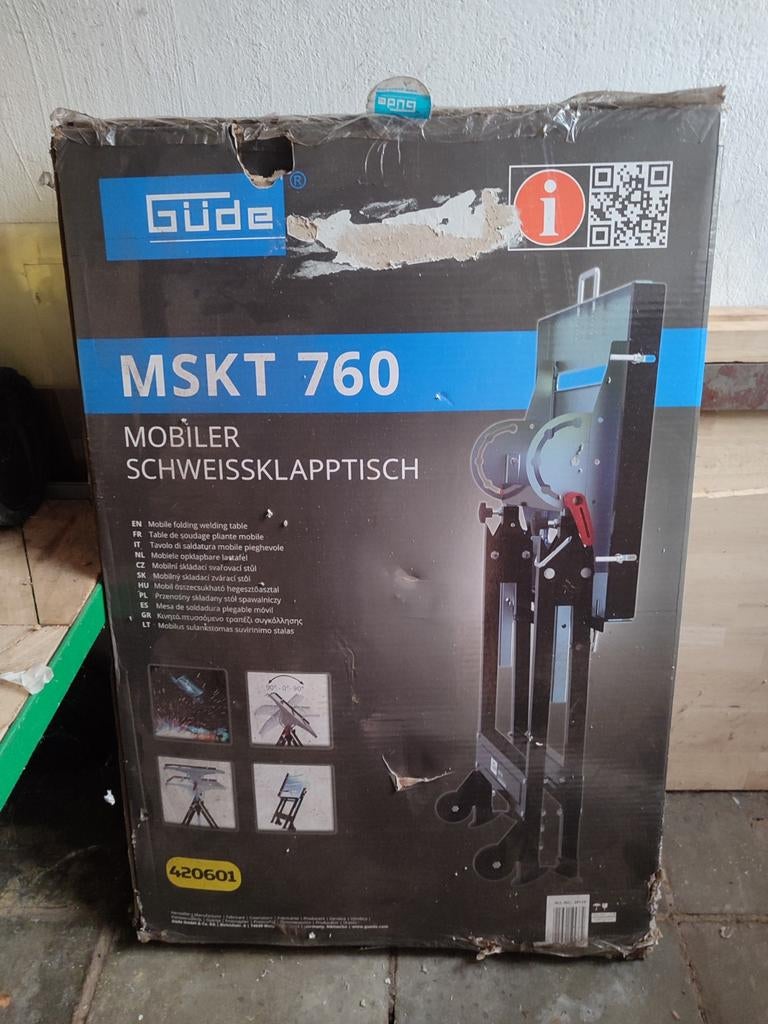 Mobiele lastafel, Doe-het-zelf en Bouw, Ophalen