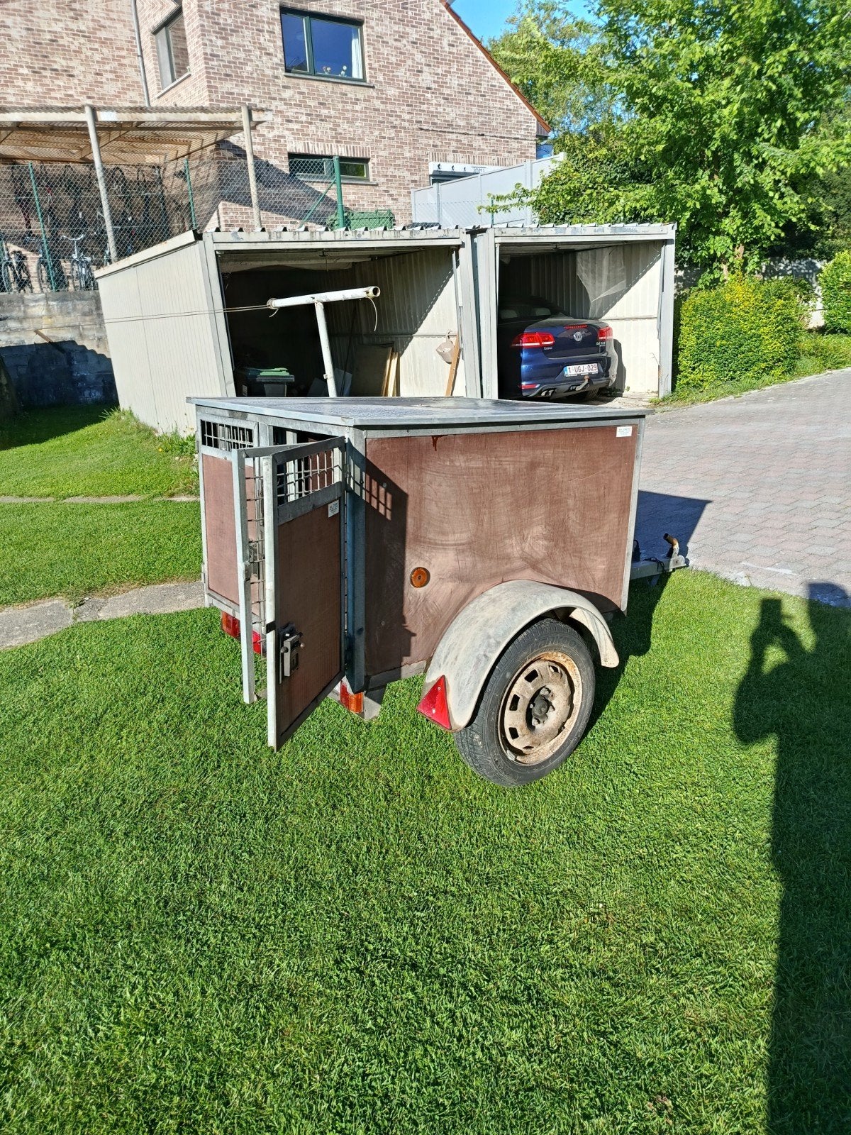 honden aanhanger te koop, Enlèvement, Utilisé