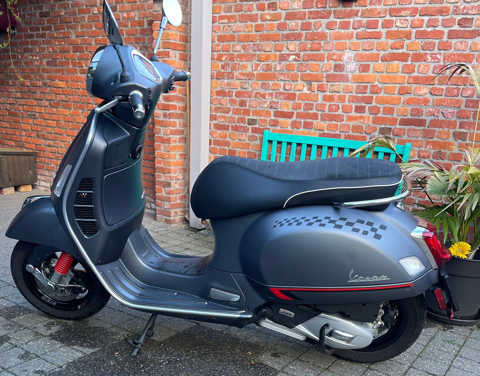 Vespa GtS SuperSport 125, Vélos & Vélomoteurs, Enlèvement, Utilisé, Essence, Vespa