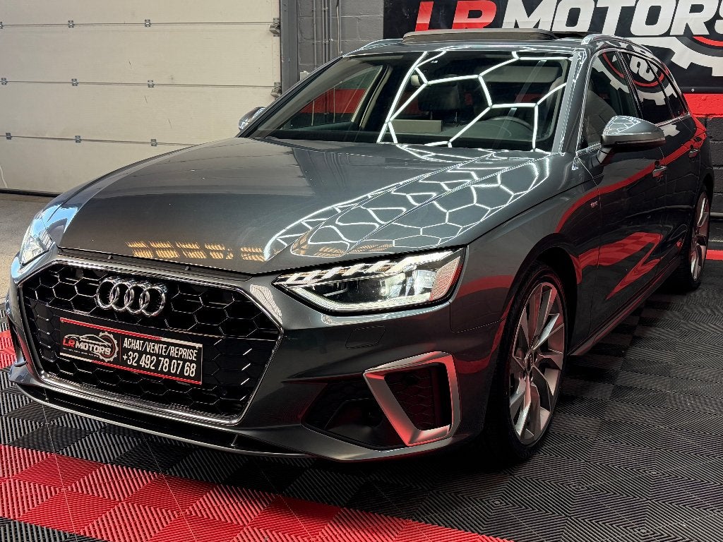 ** Audi A4 break // 40tfsi s-line // full options**, Autos, Argent ou Gris, Achat, Euro 6, Entreprise