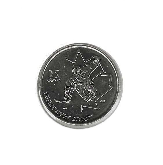Canada, 25 Cents 2009, Sledge hockey., Ophalen of Verzenden, Noord-Amerika, Losse munt