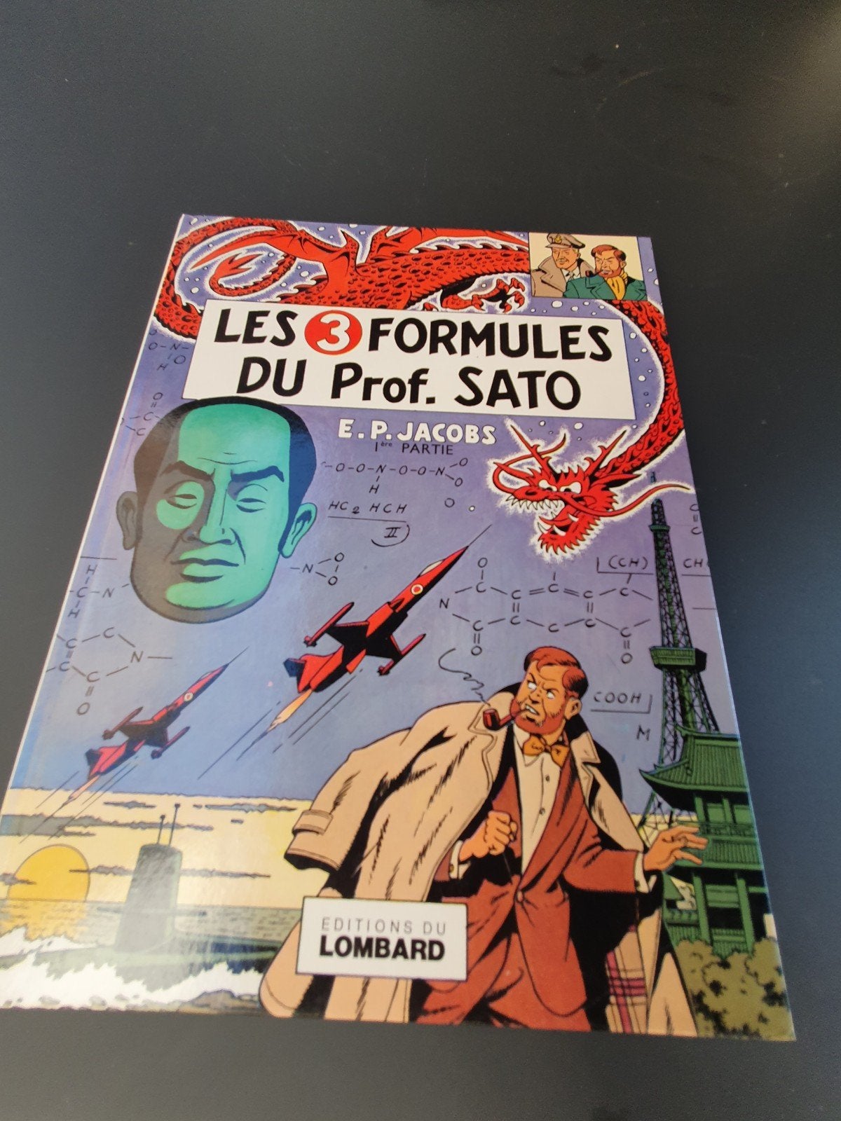 Blake et mortimer les 3 formules du professeur sato tome 1, Enlèvement ou Envoi
