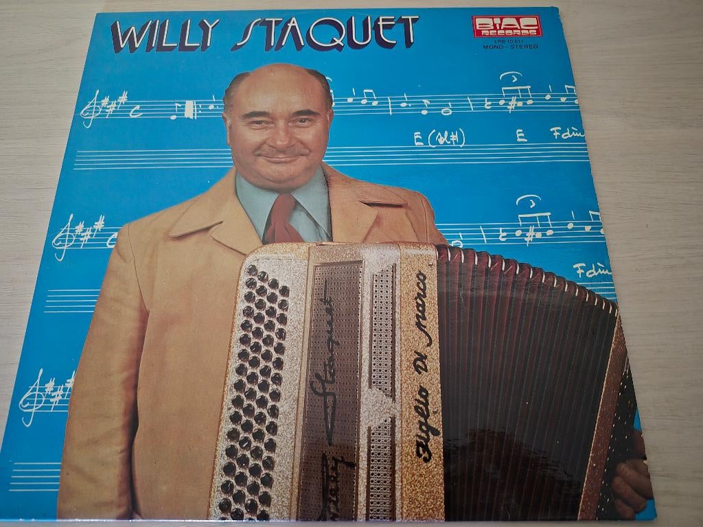 Disque vinyl 33 tours willy staquet, Enlèvement ou Envoi, 1970 - 1979, Comme neuf
