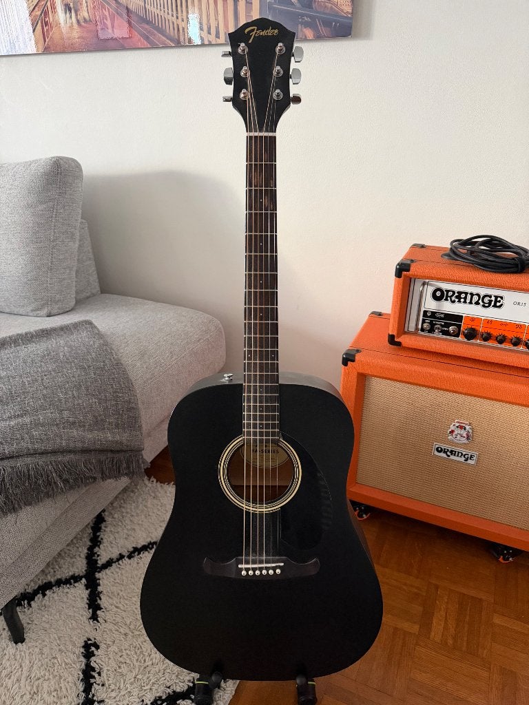Fender folk acoustique Fa serie, Musique & Instruments, Enlèvement, Utilisé, Guitare Western ou Guitare Folk