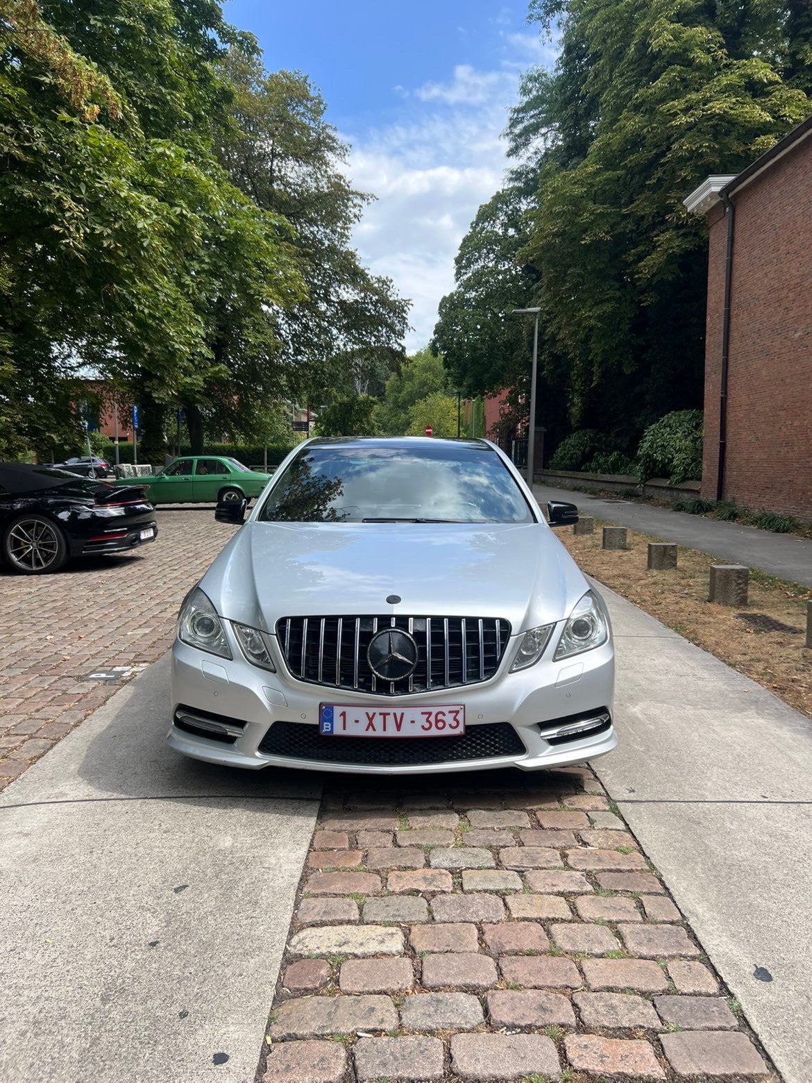 Mercedes benz E klasse 300 diesel, Auto's, Euro 5, 5 deurs, Particulier, Zilver of Grijs