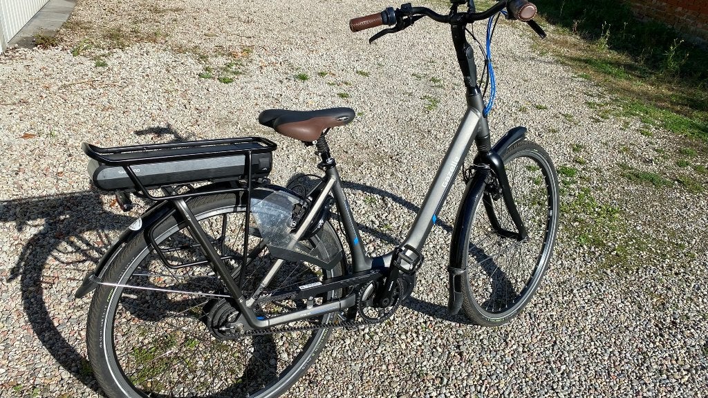 Damesfiets Gazelle Orange C310 HMS, Ophalen, Gebruikt, Velgrem, 47 tot 50 cm