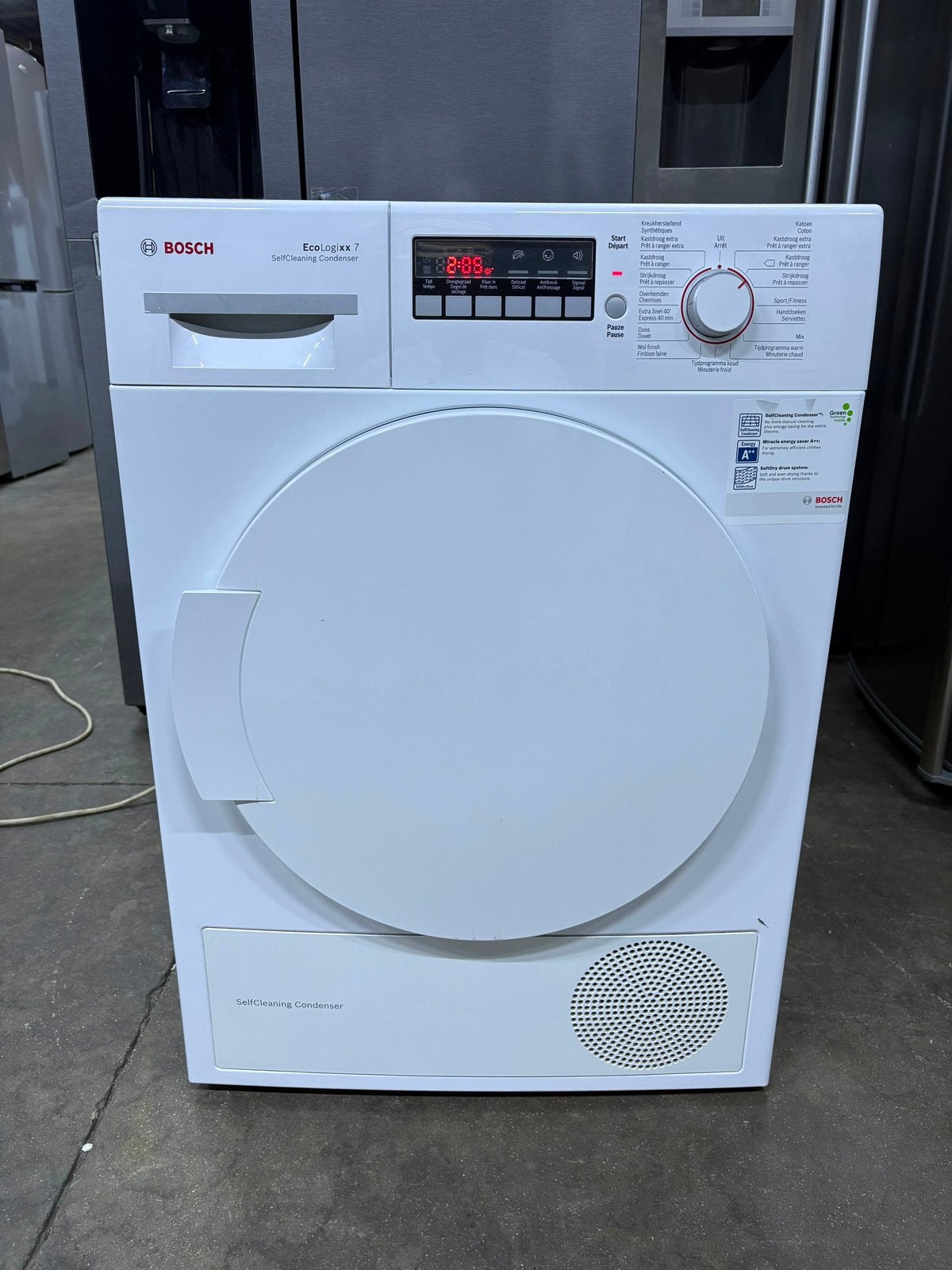 Droogkast Bosch A++ 8 Kg met GARANTIE, Elektronische apparatuur, Droogkasten, Zo goed als nieuw, Condens, Ophalen of Verzenden