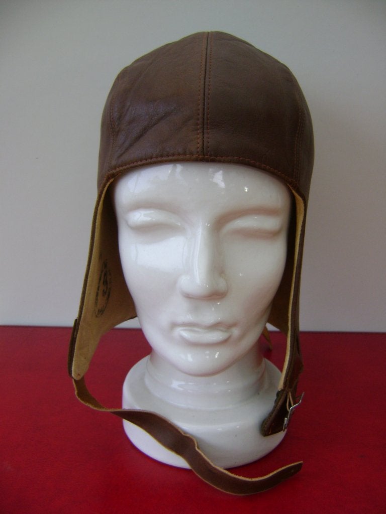RCAF B-type helmet flying, 1942, size 3., Ophalen of Verzenden, Luchtmacht, Helm of Baret
