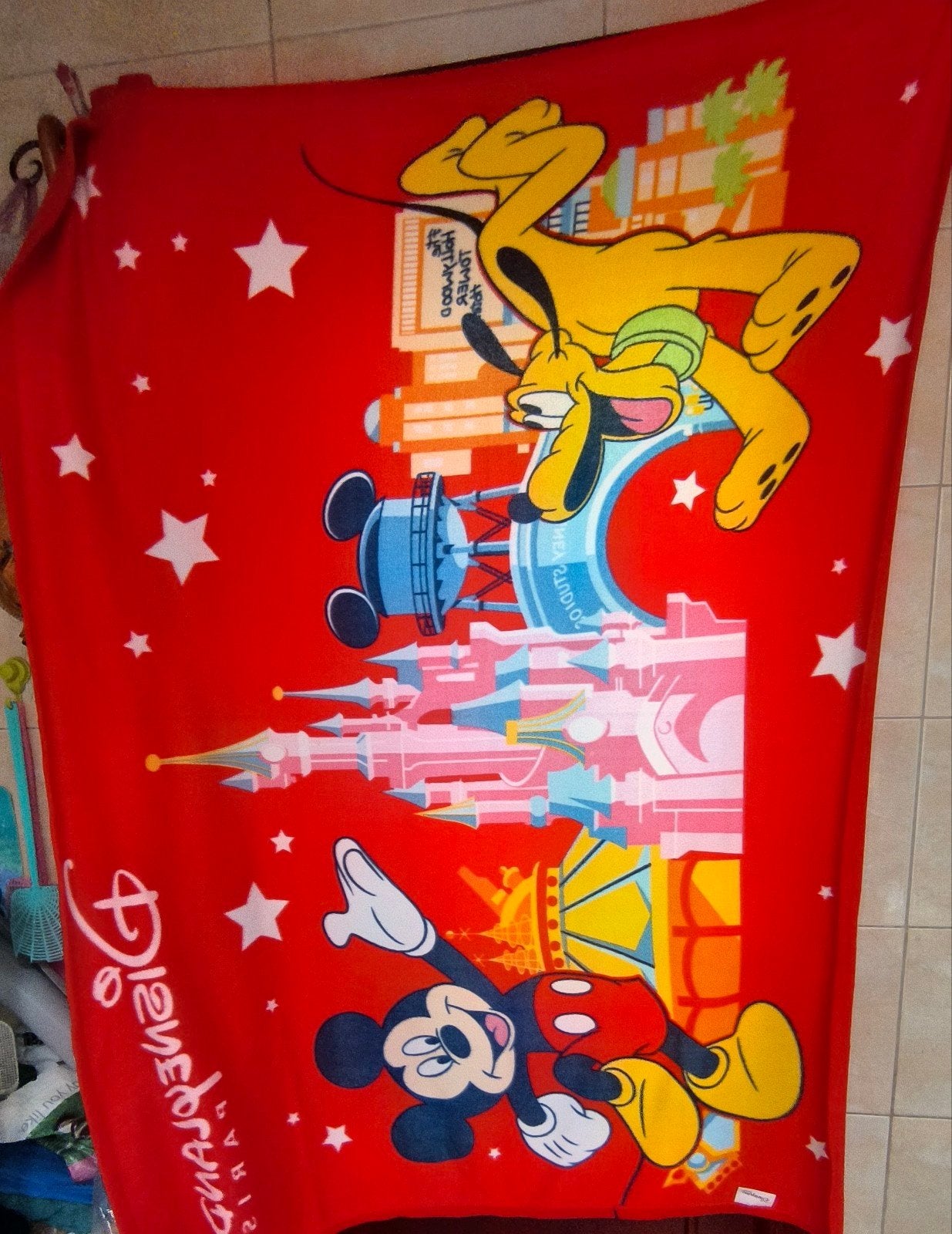 Plaid Disneyland, Neuf, Enlèvement ou Envoi, Plaid, 150 cm