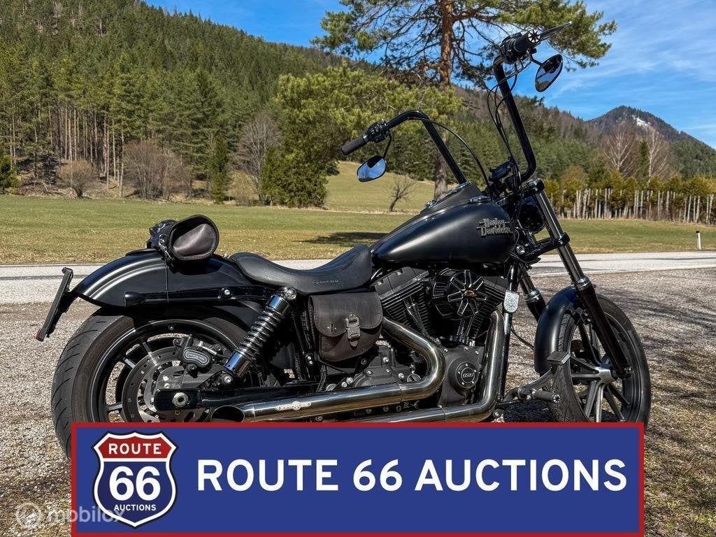 Harley-Davidson Dyna Street Bob FXDBC | 2016 | Route 66 Auct, Motoren, Motoren | Harley-Davidson, Bedrijf, Overig