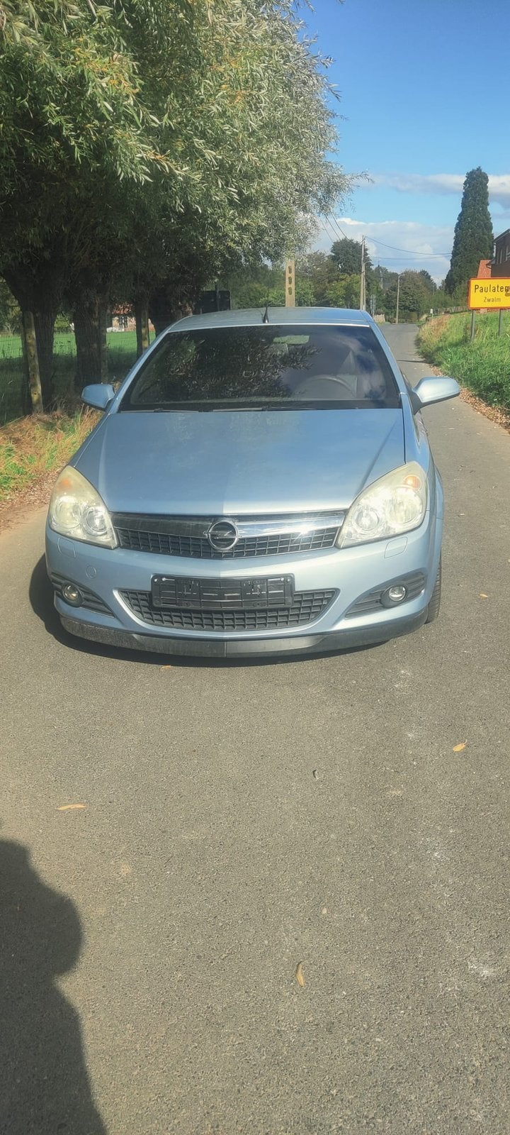 Opel astra cabrio, Auto's, Voorwielaandrijving, 4 zetels, Zwart, 4 cilinders