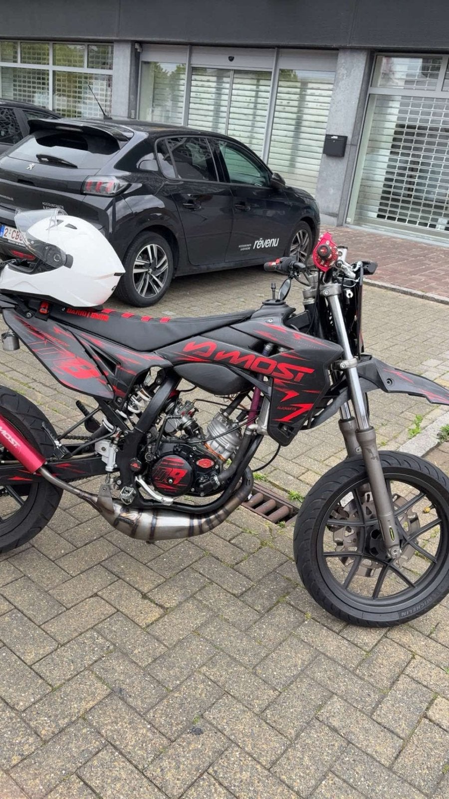 Sherco 86cc, Ophalen, Zo goed als nieuw