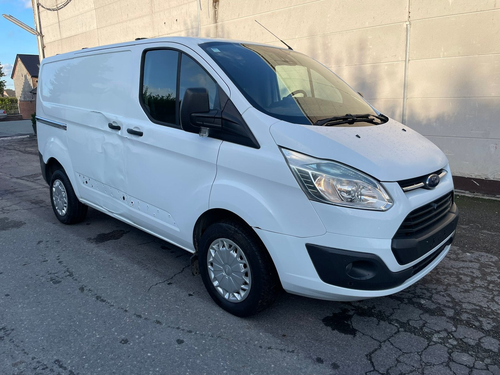 Ford Transit Custom 2.2tdci 92kw 2014 AIRCO, Auto's, Euro 5, Stof, 4 cilinders, Bedrijf