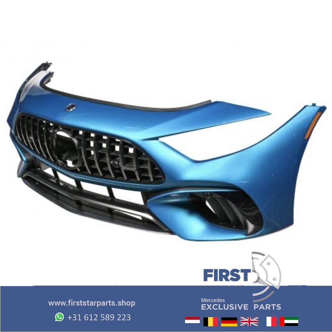 W232 R232 SL AMG BUMPER COMPLEET A2328858300 PRRFORMANCE PAC, Gebruikt, -, Voor, Ophalen of Verzenden