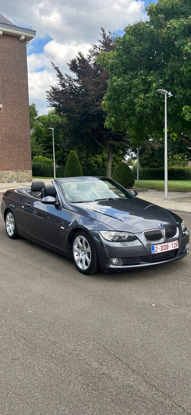 Bmw 325d cabrio automaat, Auto's, BMW, Automaat, Cabriolet, Leder, Diesel