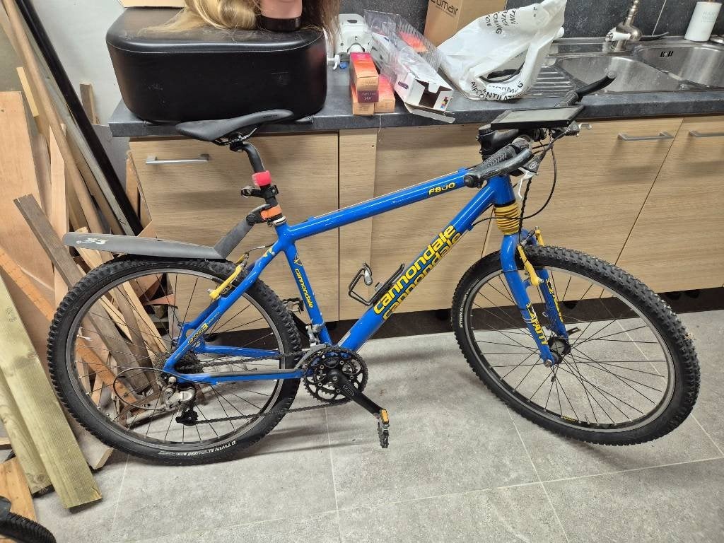Retro Cannondale F800 CAAD3 Mountainbike – HeadShok in topst, Fietsen en Brommers, Ophalen, Zo goed als nieuw, Heren, Overige merken