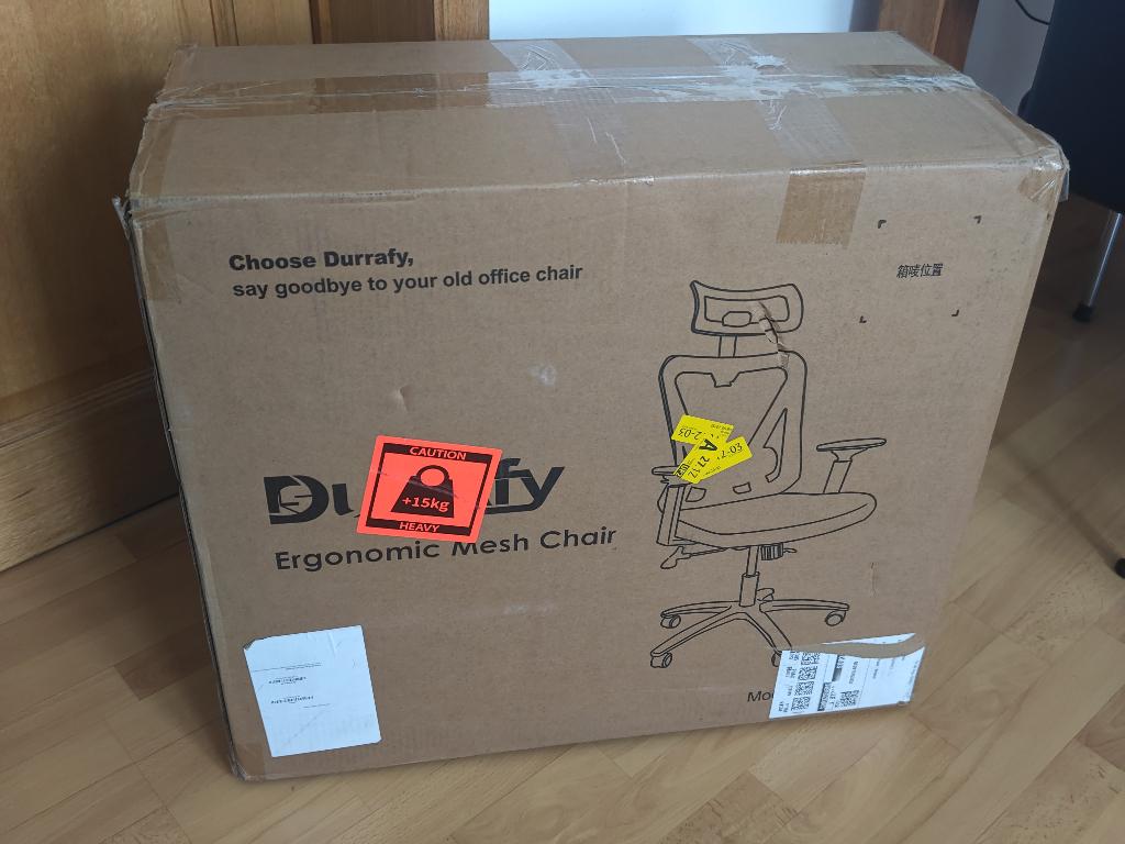 Chaise bureau ergonomique inclinable, 150 kg, Neuf, Enlèvement ou Envoi, Chaise de bureau de gaming, Chaise de bureau