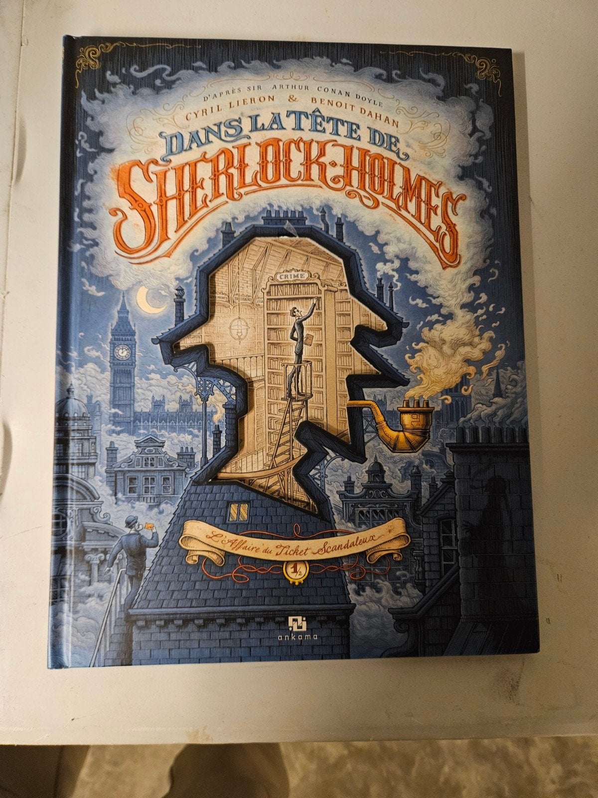 Sherlock holmes, Livres