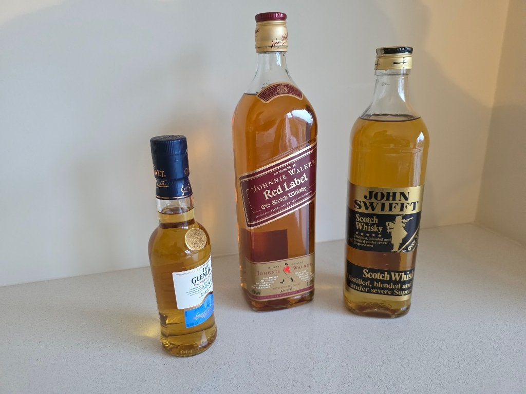 Whisky, 3 verschillende soorten., Collections, Neuf, Autres régions, Pleine, Enlèvement