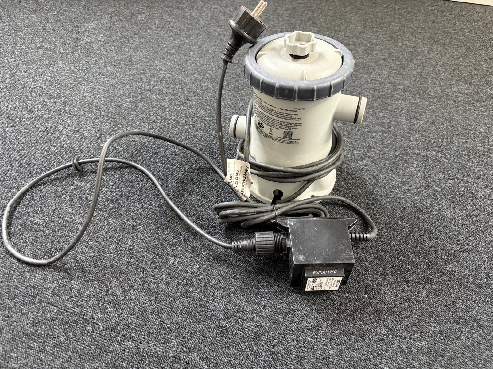 Intex filter, Ophalen of Verzenden, Gebruikt, Filter