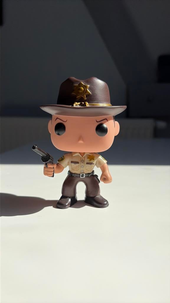 Pop The Walking Dead Rick Grimes - Figurine Pop, Collections, Enlèvement ou Envoi, Comme neuf