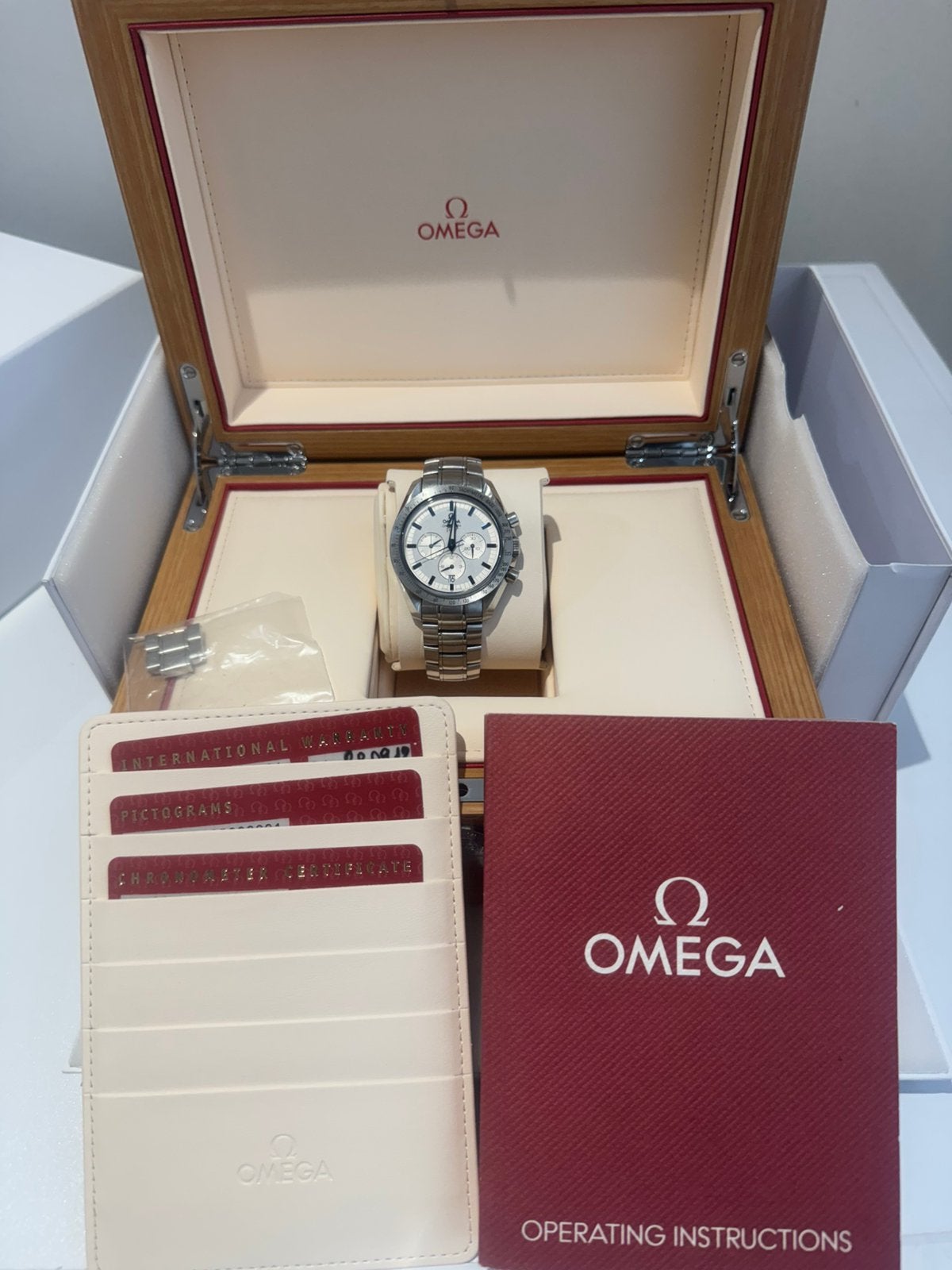 Omega speedmaster, Ophalen of Verzenden, Zo goed als nieuw, Omega