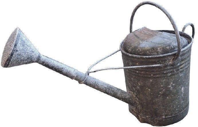 zinken gieter. stevig exemplaar, Ophalen