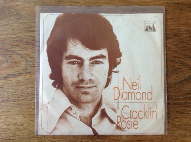 single neil diamond, Enlèvement ou Envoi, 7 inch, Housse de protection extérieure, Rock et Metal