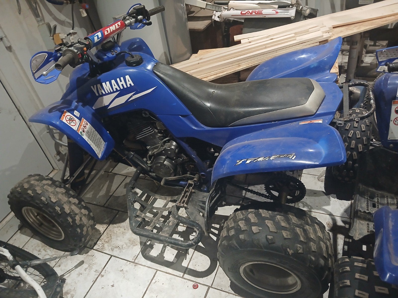 Yamaha raptor 660 yfm, 1 cylindre, 660 cm³