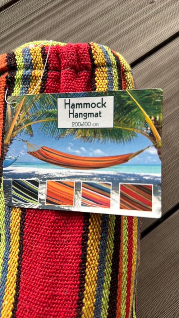 Hangmat, Jardin & Terrasse, Hamacs, Neuf, Pliable, Une personne, Enlèvement