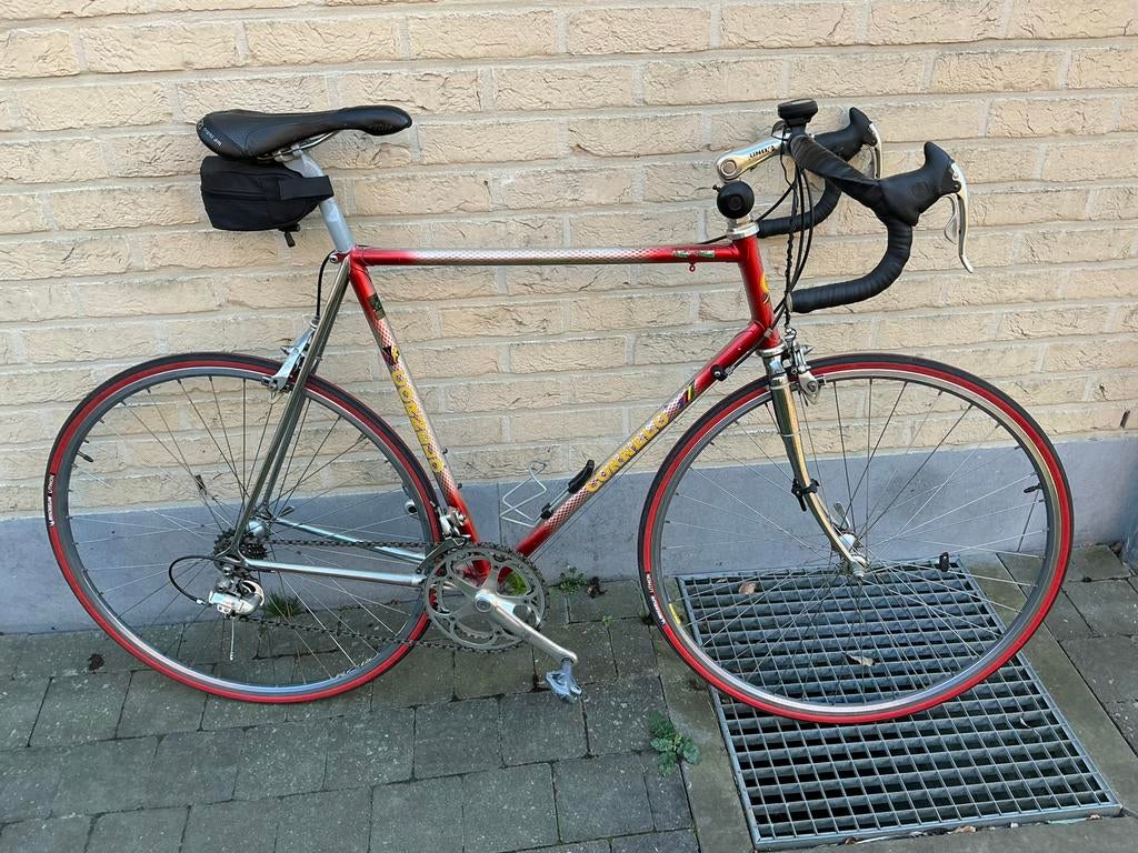 Koersfiets met Campagnolo versnellingen, Enlèvement, Aluminium