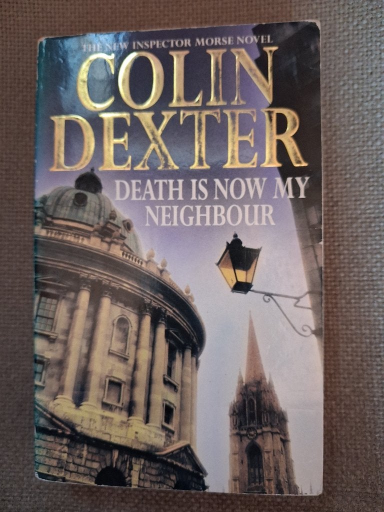 DEATH IS NOW MY NEIGHBOUR - COLIN DEXTER - ENGELS, Ophalen of Verzenden, Gelezen
