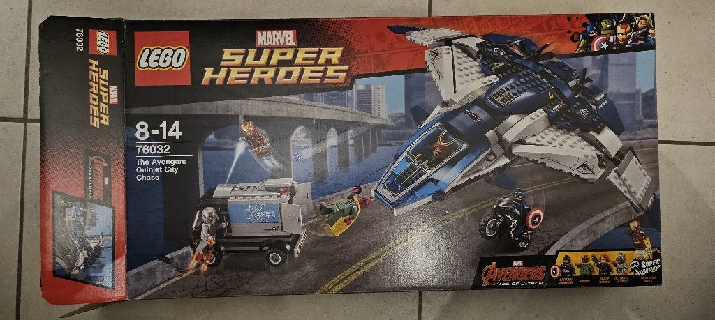 Lego 76032 The Avengers Quinjet City Chase, Instructions incluses, Enlèvement ou Envoi, Marvel, Lego