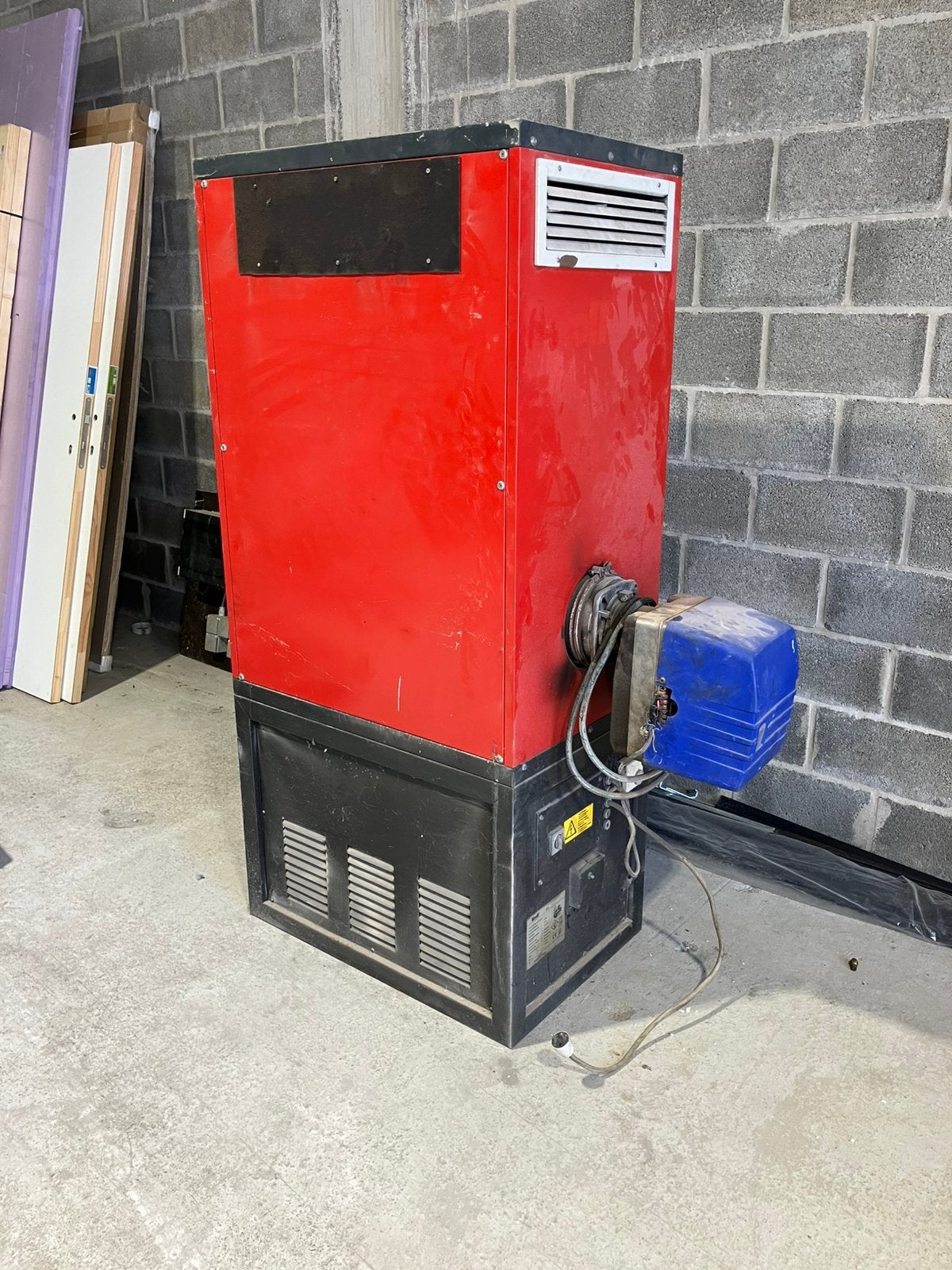 Aérotherme Générateur d'air chaud, Enlèvement, Utilisé