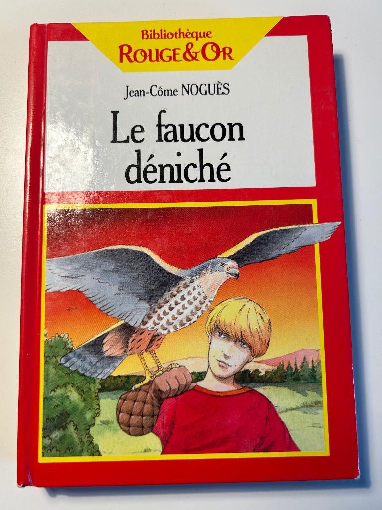 Le faucon déniché - Bibliothèque rouge et or, Enlèvement, Utilisé